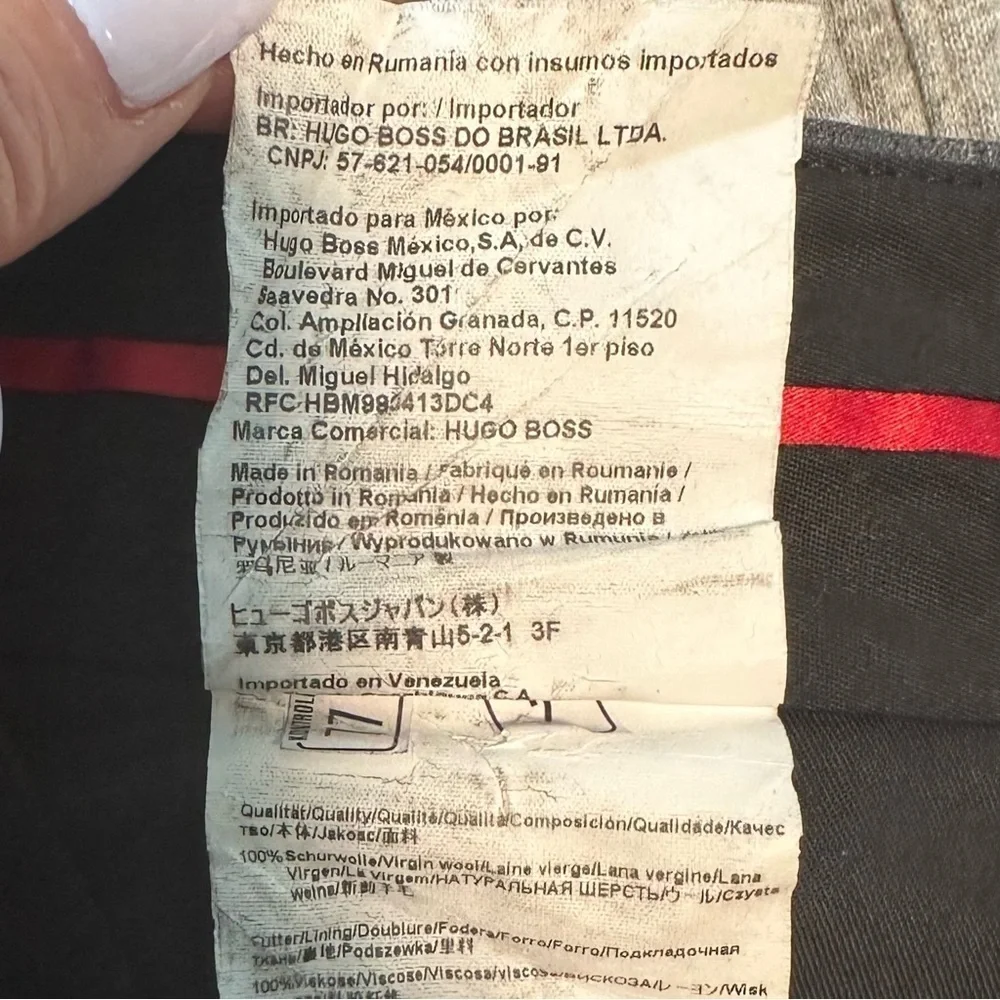 Hugo Boss Marlane Biella Suit